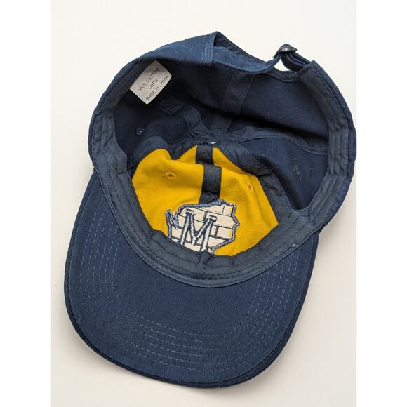 Milwaukee Brewers State Of Wisconsin M Logo OSFM Cap Hat SGA - Picture 5 of 5